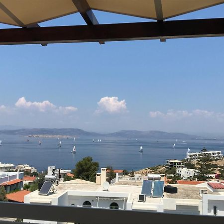 180° View To Sea Villa Vathí Exterior foto