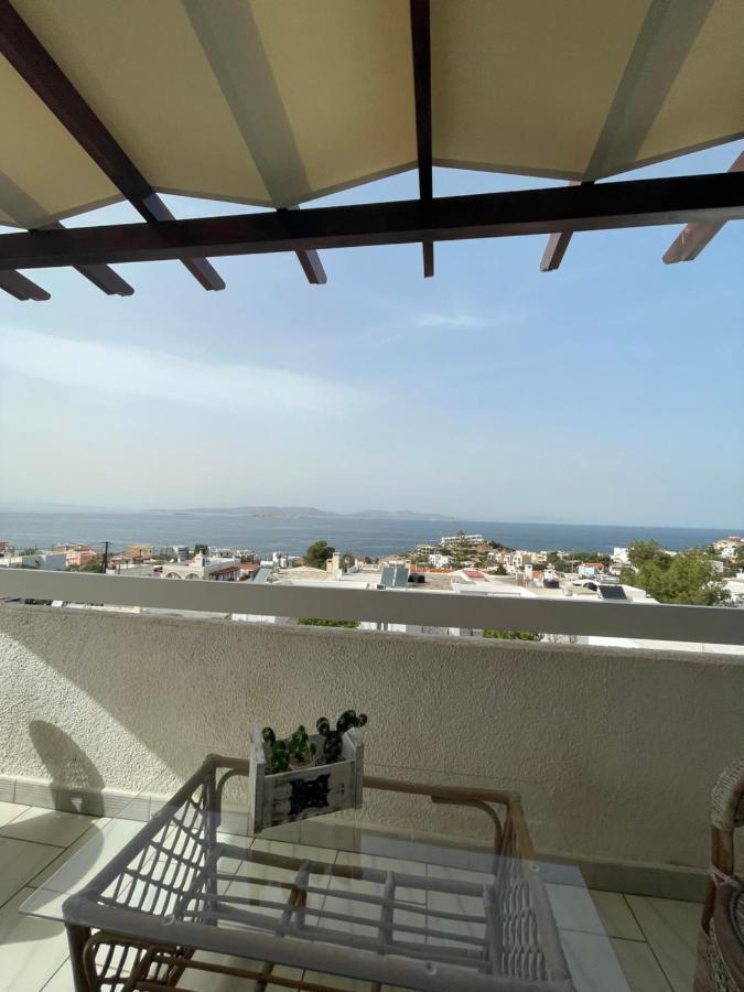 180° View To Sea Villa Vathí Exterior foto