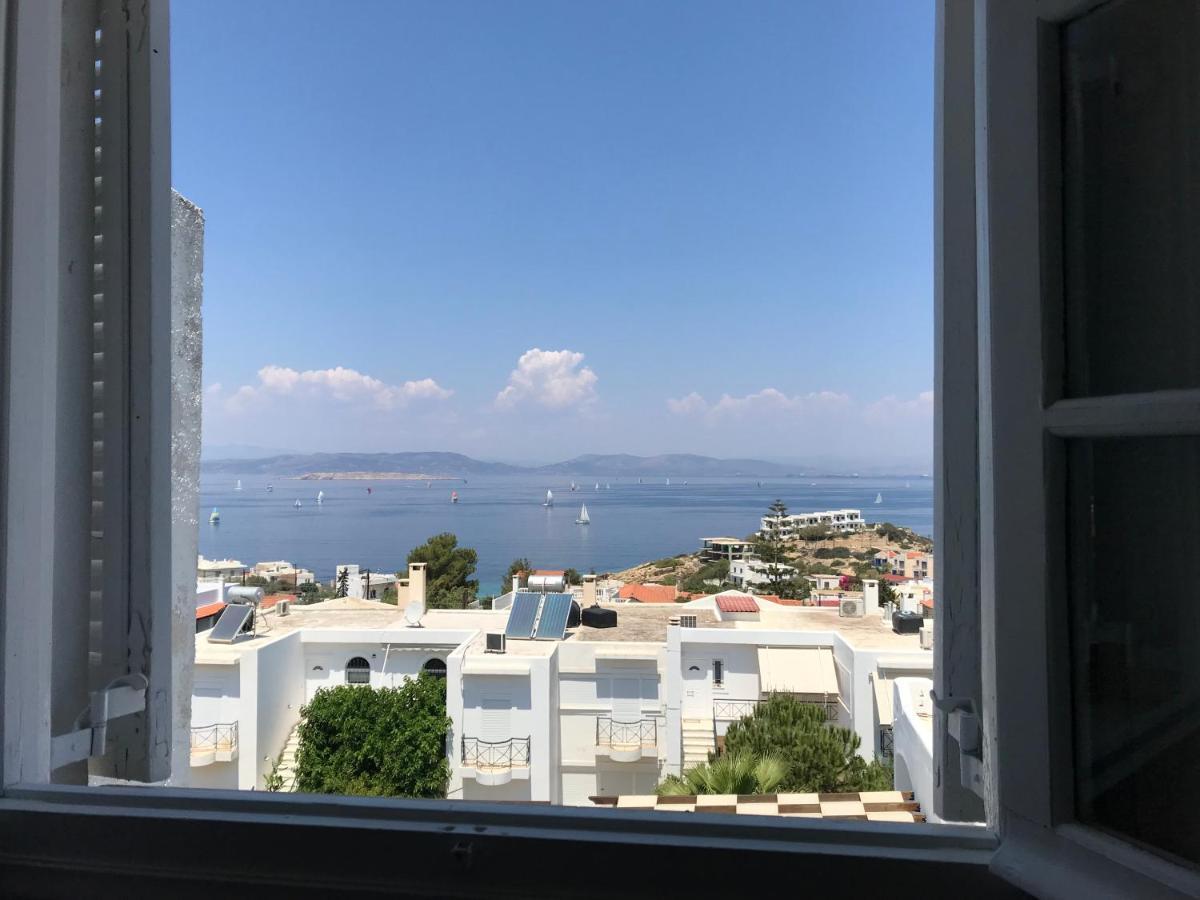 180° View To Sea Villa Vathí Exterior foto